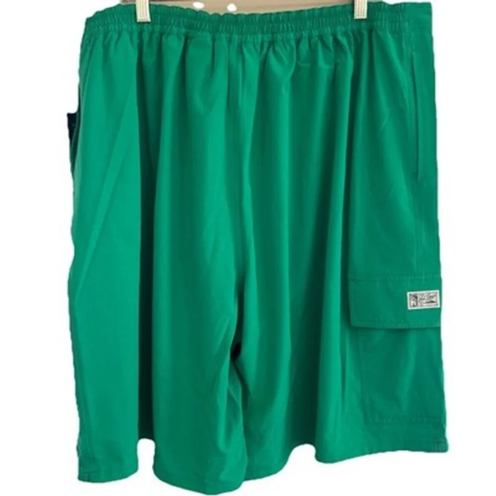 NWT Polo Ralph Lauren Mens 3LT Tall Kailua Board Shorts Beach Kelly Green 9